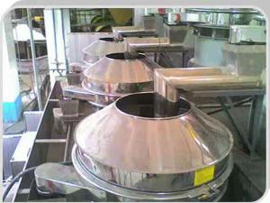 旋振筛生产现场